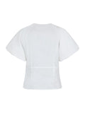 Irina Poplin Blouse - White