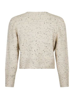 Hunter Multi Knit Cardigan - Beige Melange