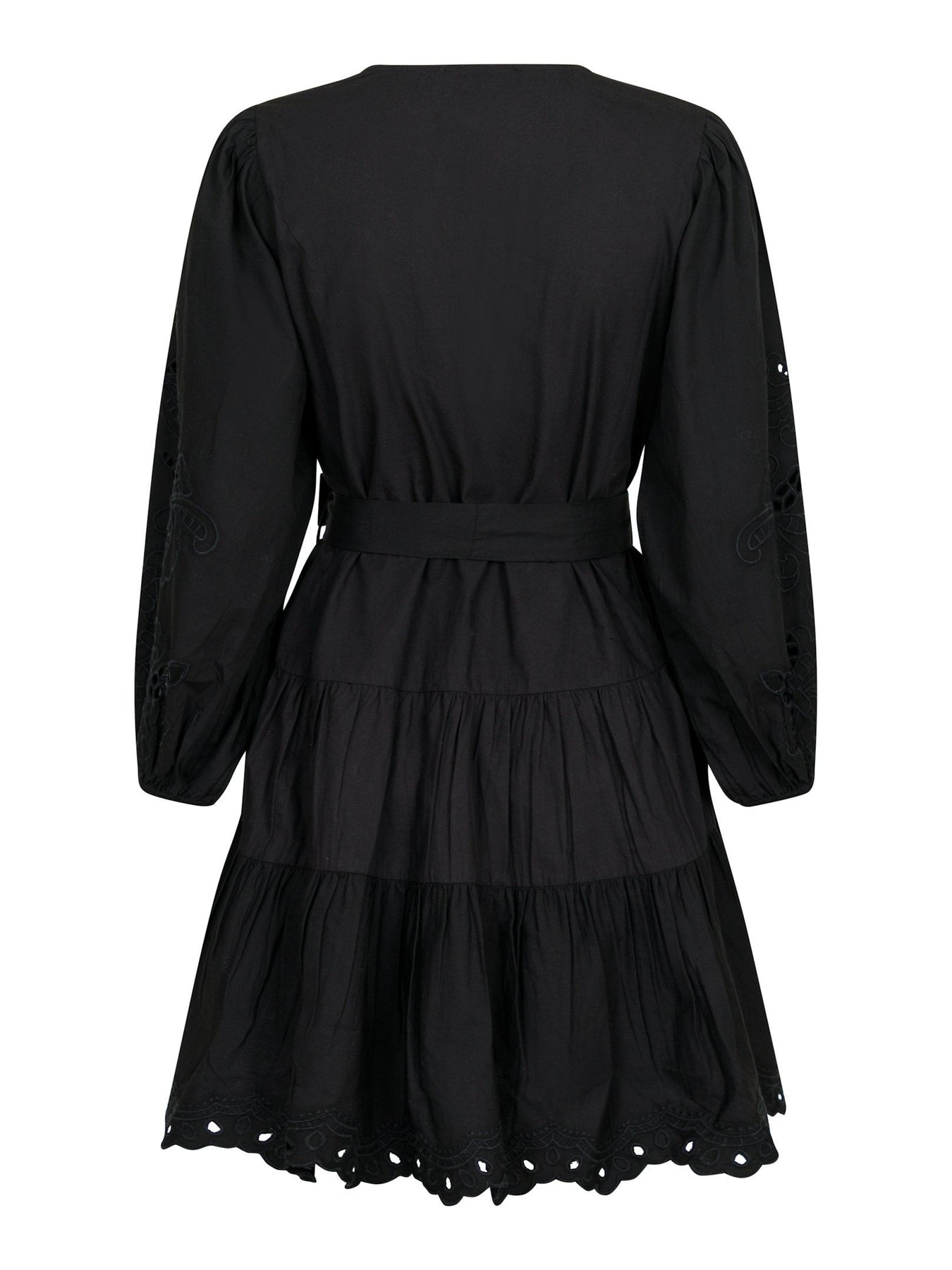 Esta C Poplin Dress - Black