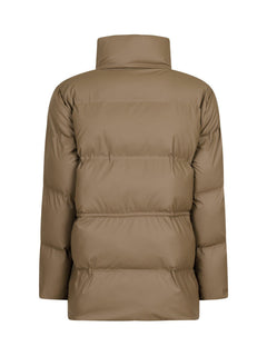 Mayra C Puffer Jacket - Dark Taupe