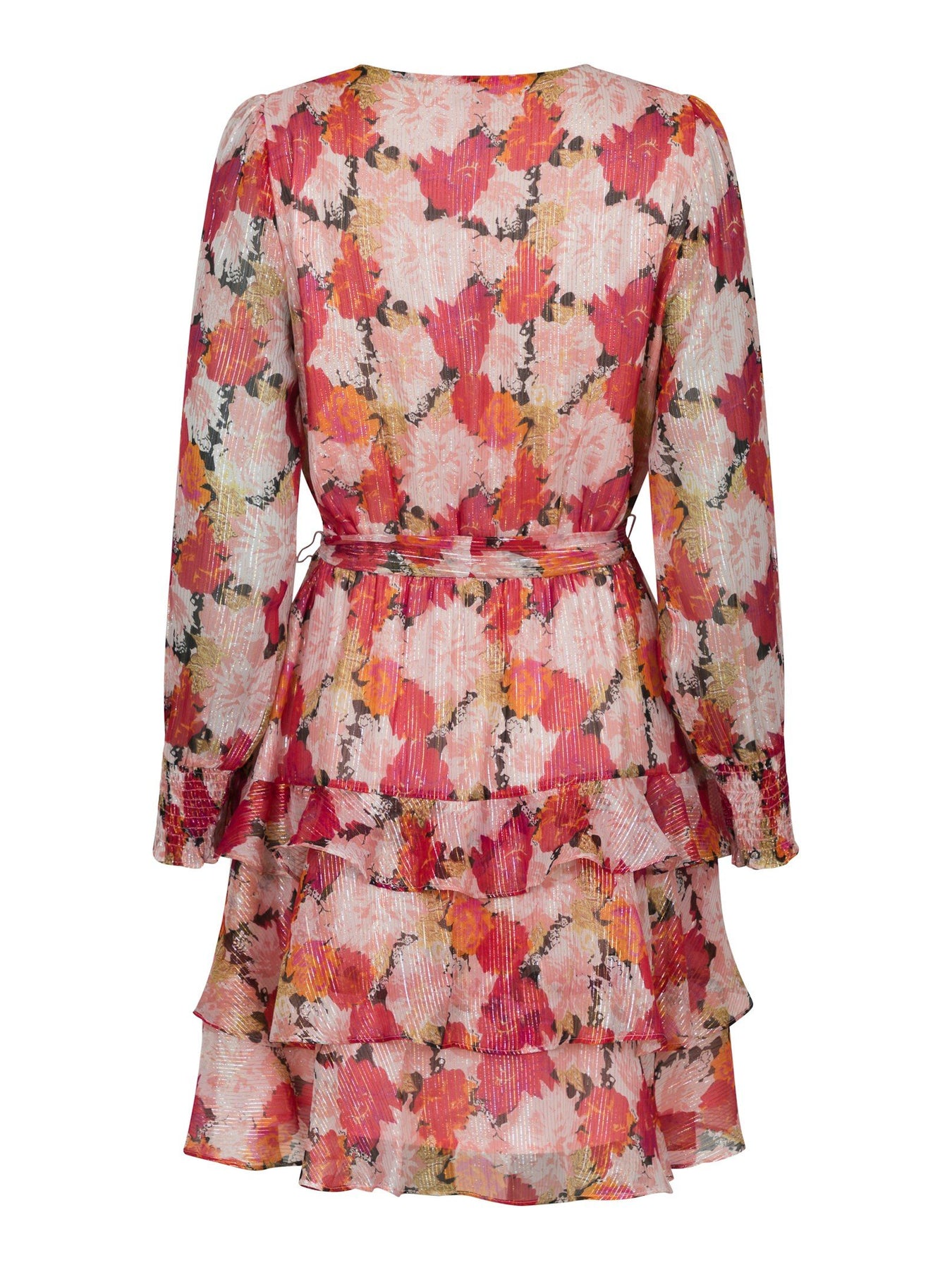 Dennie Maxi Flower Dress - Pink
