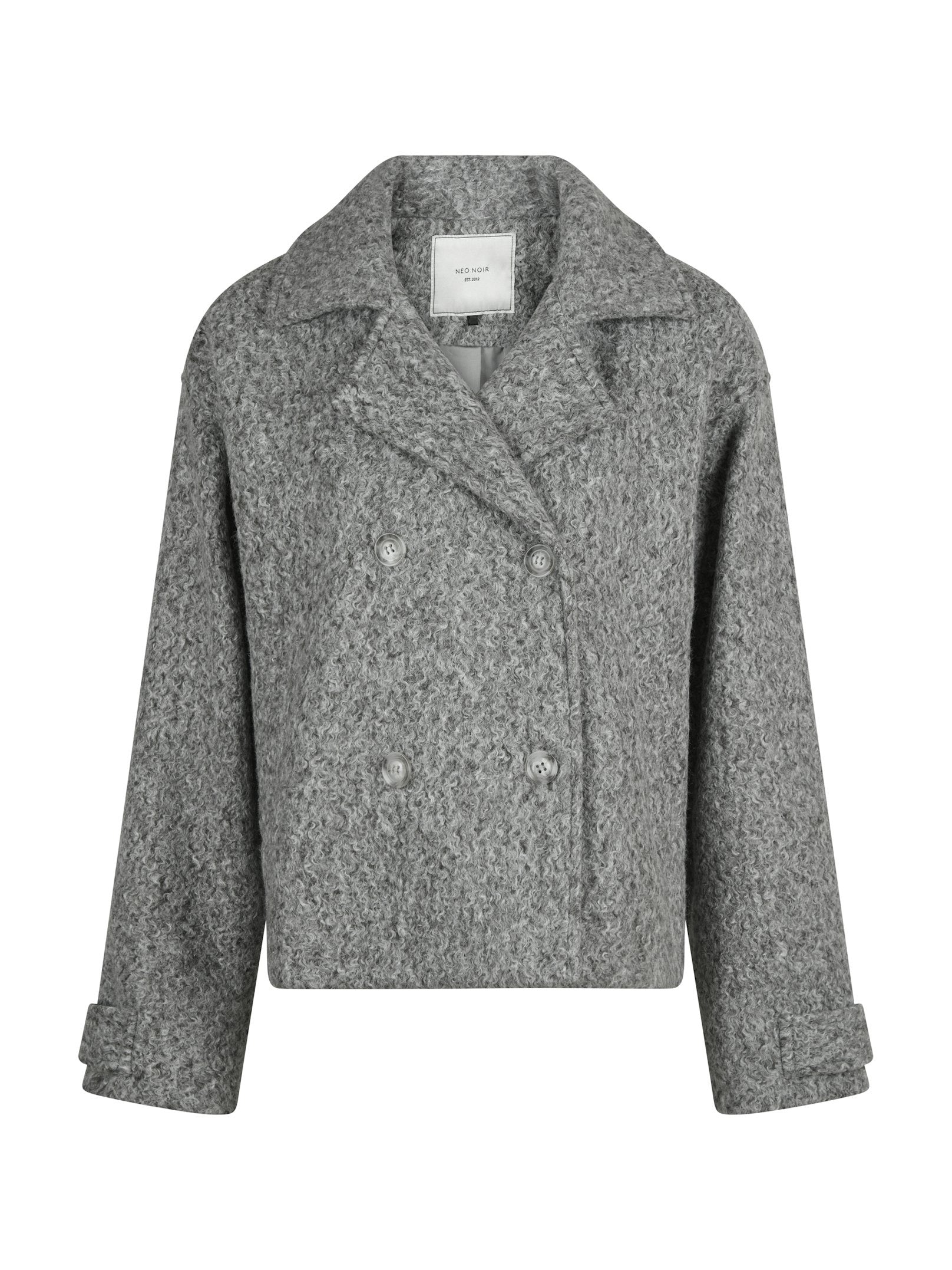 Sandra Soft Jacket - Grey Melange