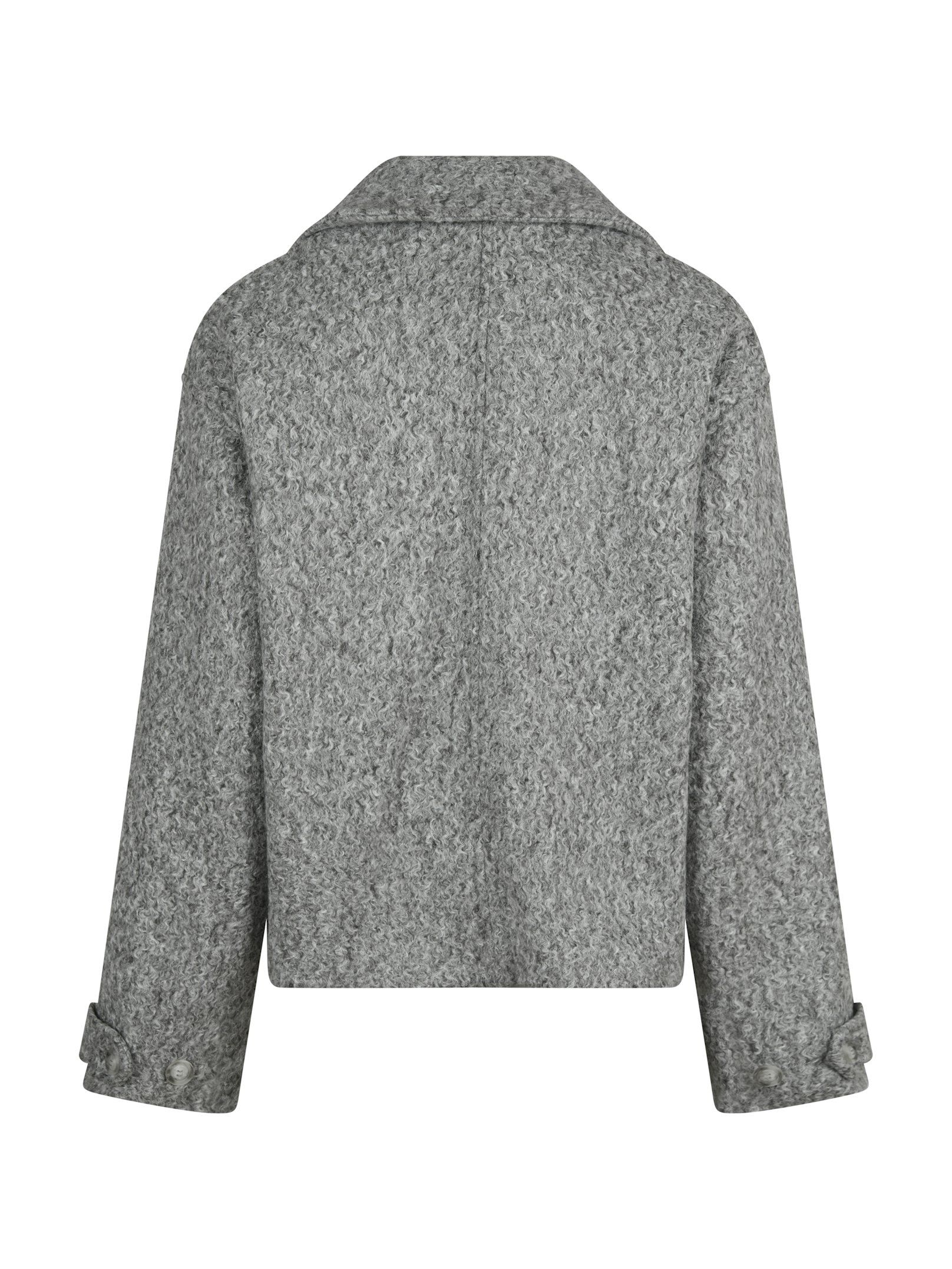 Sandra Soft Jacket - Grey Melange
