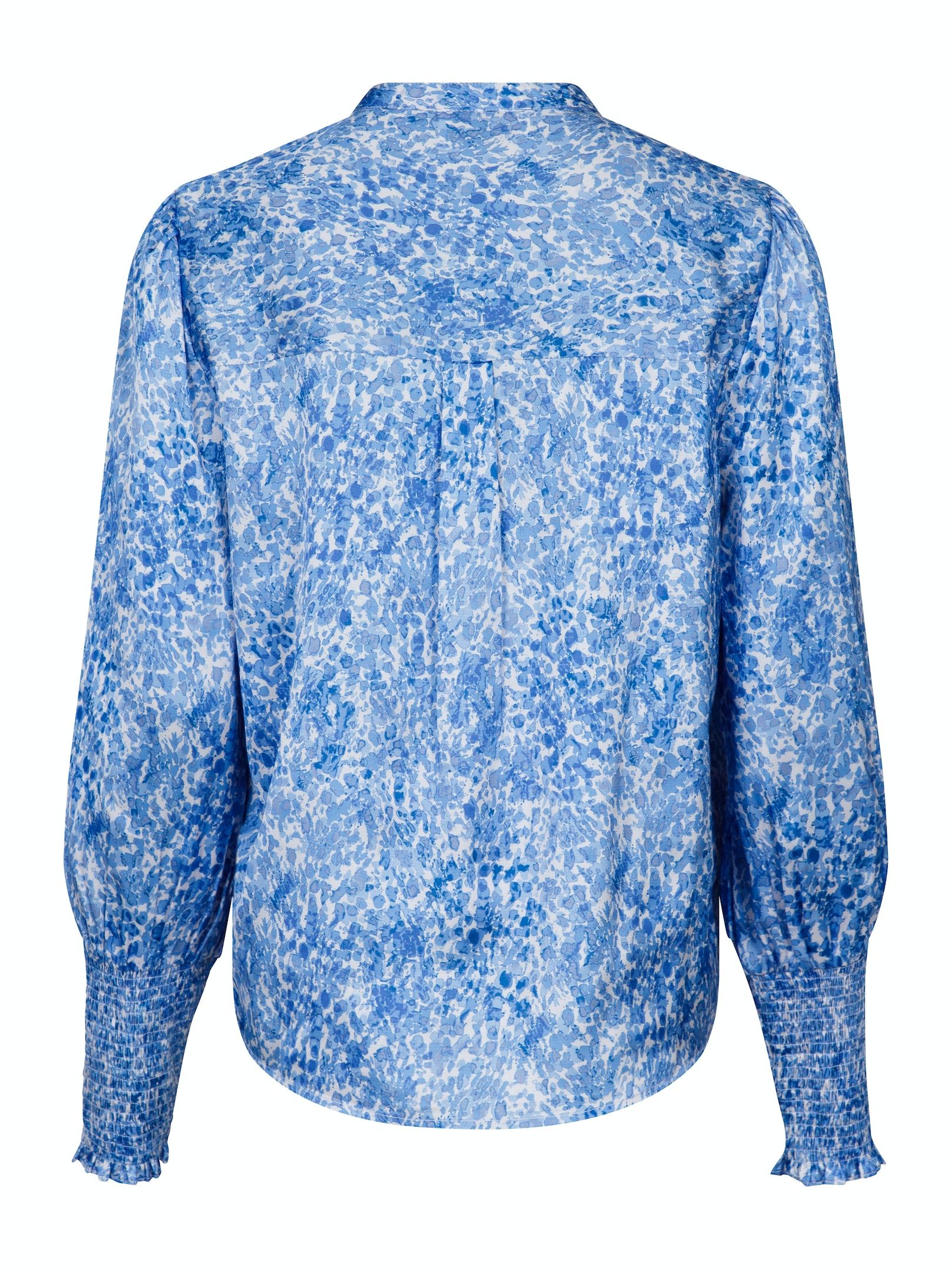 Landa Blooming Dot Blouse - Blue