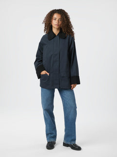 Anastacia Cord Jacket - Navy