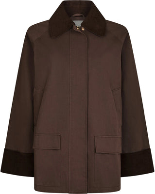 Anastacia Cord Jacket - Brown
