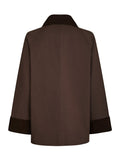 Anastacia Cord Jacket - Brown