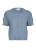 Mitta Knit Cardigan - Smoke Blue