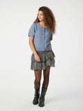 Mitta Knit Cardigan - Smoke Blue
