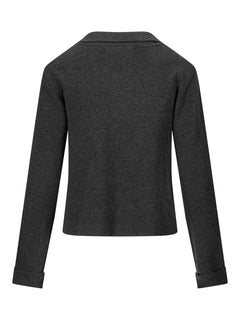 Ulla Merino Jacket - Dark Grey Melange
