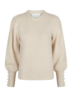 Angie Knit Blouse - Ivory