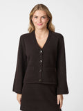 Pixie Knit Cardigan - Dark Brown