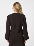 Pixie Knit Cardigan - Dark Brown