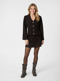 Pixie Knit Cardigan - Dark Brown