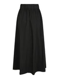 Yara Poplin Skirt - Black