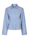 Rosa Stripe Shirt - Blue