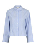 Rosa Stripe Shirt - Light Blue