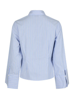 Rosa Stripe Shirt - Light Blue
