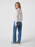 Ebba S Voile Blouse - White