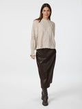 Ebba S Voile Blouse - Ivory