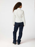 Rosa Pinstripe Shirt - White