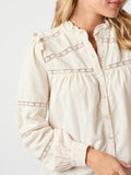 Isala Corduroy Shirt - Ivory