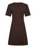 Elise Knit Dress - Brown