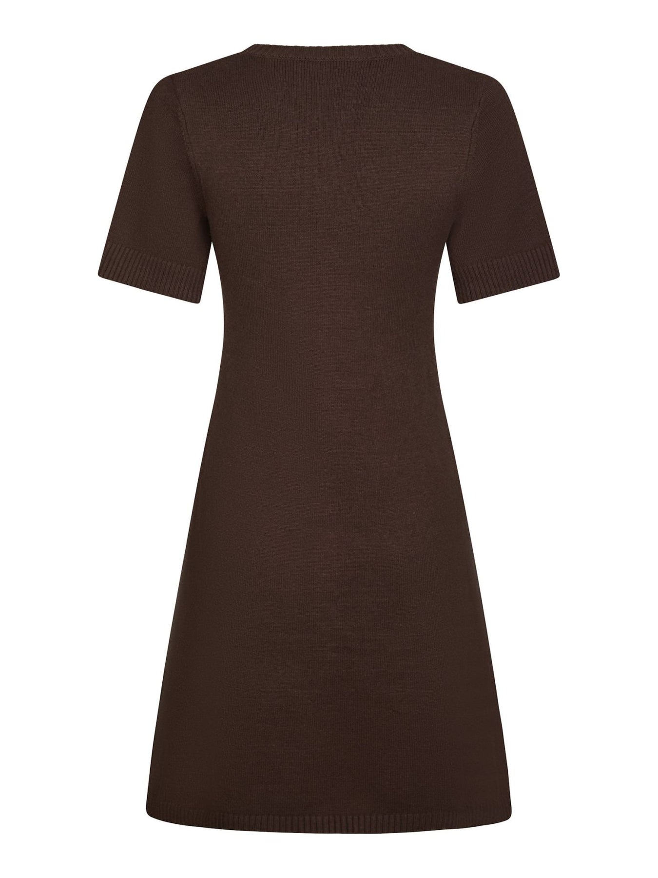 Elise Knit Dress - Brown