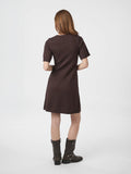 Elise Knit Dress - Brown