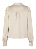 Rosslyn Heavy Sateen Blouse - Champagne