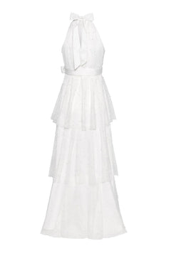 Angel Maxi Dress - White Lace