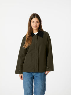 Gatbi Clean Jacket - Dark Green