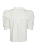 Roella Poplin Blouse - White