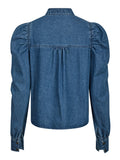 Rosslyn Denim Blouse - Blue