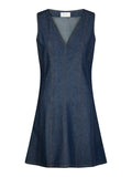 Nava Denim Dress - Dark Blue