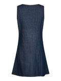Nava Denim Dress - Dark Blue