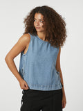 Svetlana D Top - Light Blue