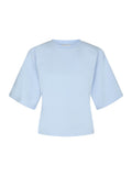 Asha Boxy Tee - Light Blue