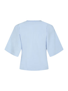 Asha Boxy Tee - Light Blue