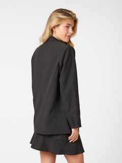 Gaby Bedazzled Blazer - Black