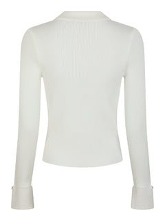 Ylvie Knit Blouse - Off White