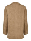 Namy Imitated Suede Blazer - Sand