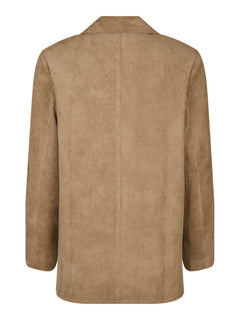 Namy Imitated Suede Blazer - Sand