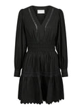Polaris C Poplin Dress - Black