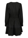 Polaris C Poplin Dress - Black