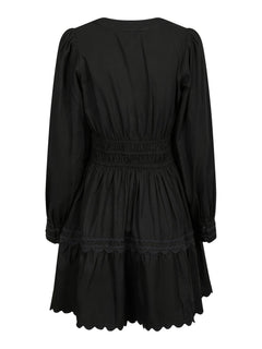 Polaris C Poplin Dress - Black