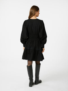 Polaris C Poplin Dress - Black