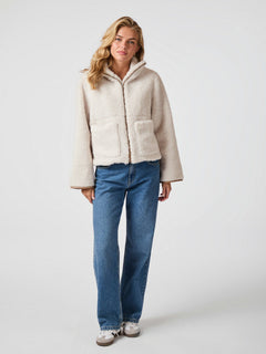 Effa Teddy Jacket - Ivory