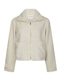 Effa Teddy Jacket - Ivory/Ivory