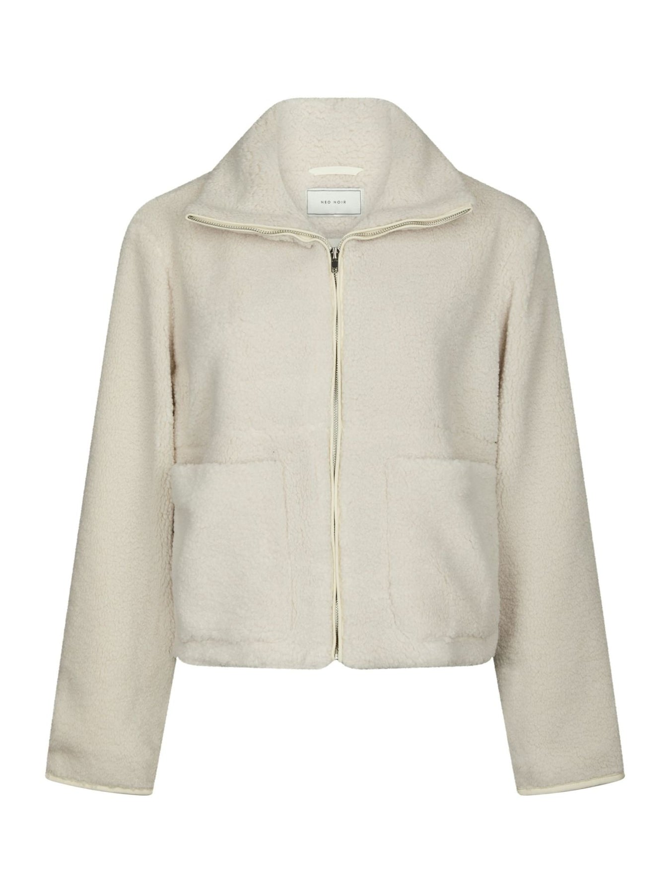 Effa Teddy Jacket - Ivory/Ivory